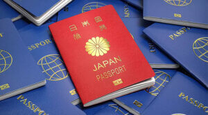 japan passpor 300x167 - أفضل جوازات السفر في العالم لعام 2023