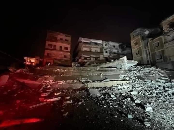 حدوث زلزال المغرب المدمر